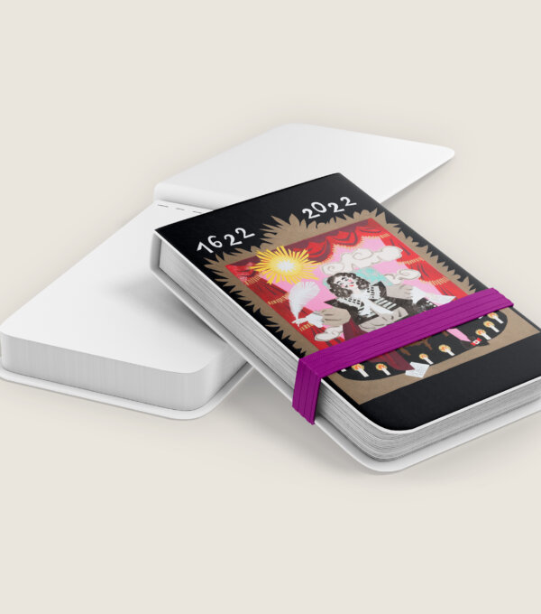 Moliere Jean Baptiste Poquelin Alexandre Fabre Teste 400e anniversaire Comédie Francaise bloc note