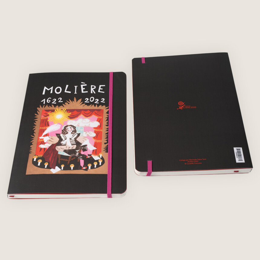 Moliere Jean Baptiste Poquelin Alexandre Fabre Teste 400e anniversaire Comédie Francaise cahier bourgeois gentilhomme cahier