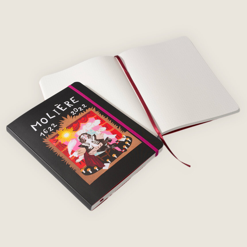 Moliere Jean Baptiste Poquelin Alexandre Fabre Teste 400e anniversaire Comédie Francaise cahier bourgeois gentilhomme carnet