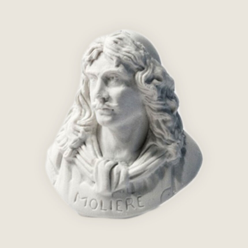 Moliere Jean Baptiste Poquelin Gomme Comedie Francaise