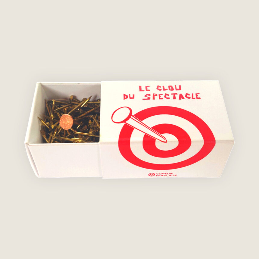 Clou de tapissier clou du spectacle Comedie des objets comedie francaise theatre jargon vocabulaire expression detournement stefania di petrillo