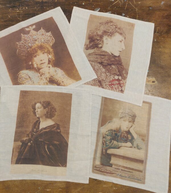 Série Limitée Louise x Comédie-Française - Sarah Bernhardt - Lot de serviette - Linge de maison en lin