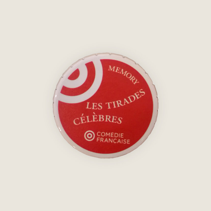 Jeux de memory tirades celebres de theatre comedie francaise lilly poule