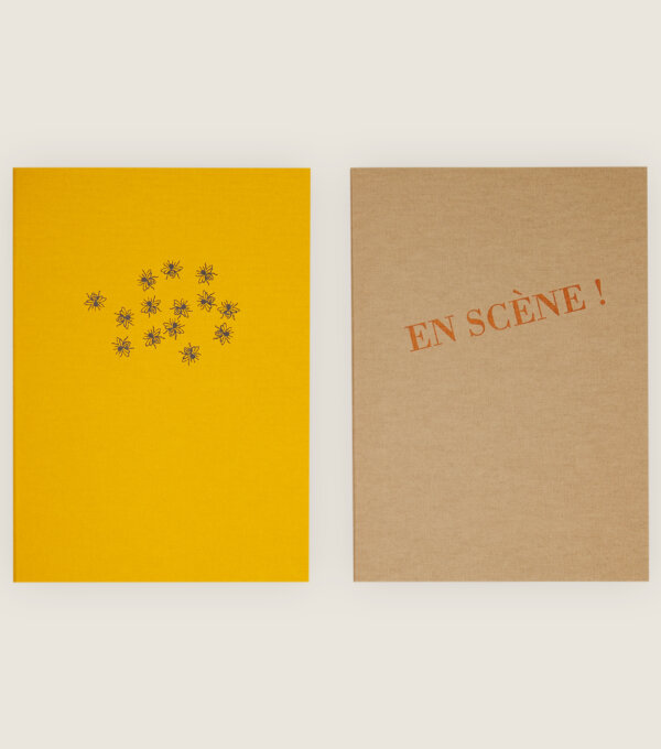 Typographe Comédie Francaise - Papeterie - Fabriqué en France Belgique - Lot de 2 carnets