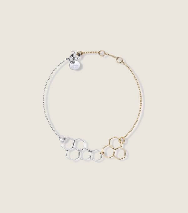 Atelier Paulin Comedie Francaise Bijoux Gold Filled Ruche Bracelet