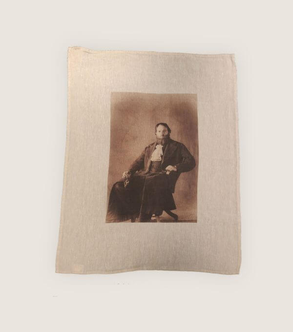 Serie Limitee Louise Comedie Francaise Linge de maison en lin ARchives theatre Torchon George Dandin Jerome Pouly