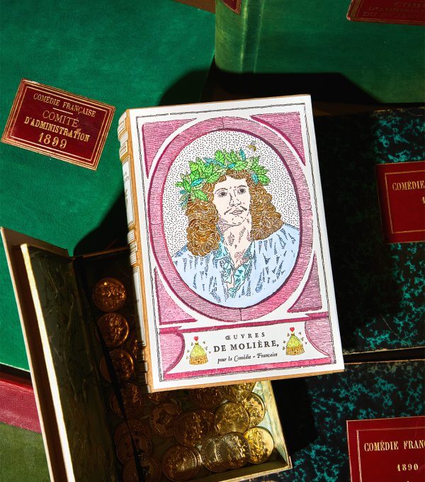 Marin Montagut Comedie Francaise Moliere livres a secret