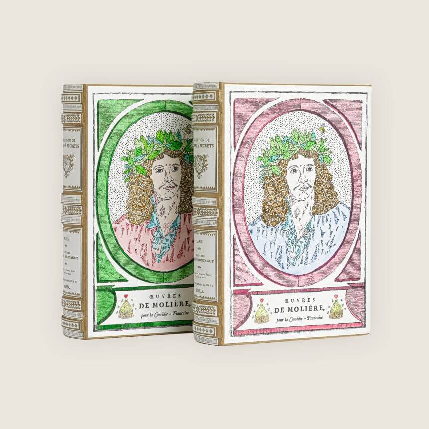 Marin Montagut Comedie Francaise Moliere vert et rose