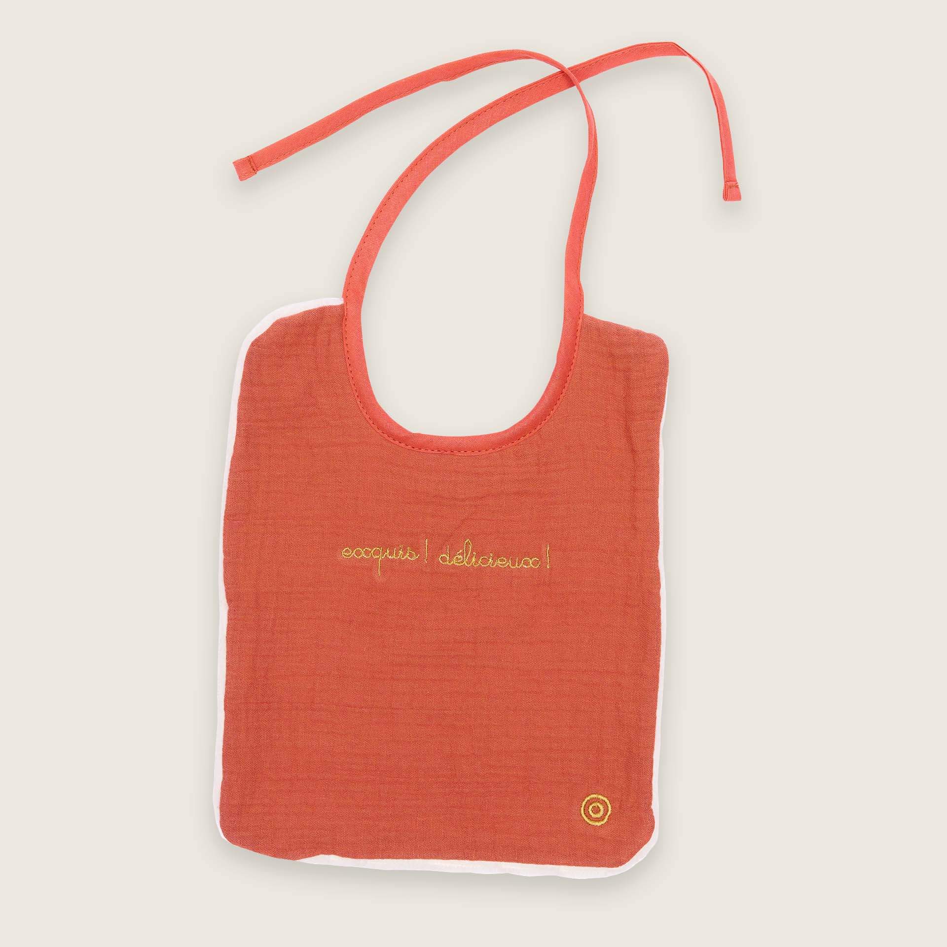 Petit Bavoir Blanc de Filet - Enfants - Supports à broder - Casa Cenina Petit Bavoir Blanc de Filet - Enfants - Supports à broder - Casa Cenina